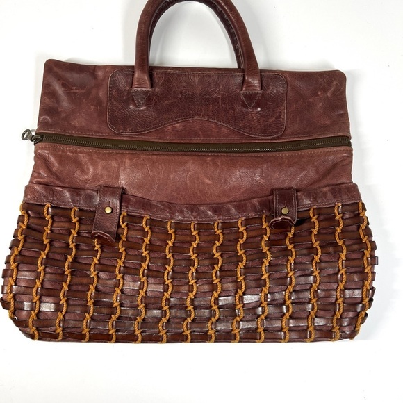 Jas M B London crossbody leather handbag handmade in England - Picture 7 of 15